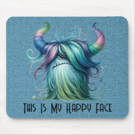 Alfombrilla De Ratón Hans - Monstruo Personalizado de un solo ojo