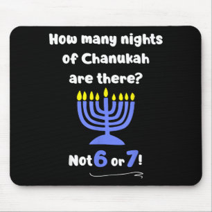 Alfombrilla De Ratón Hanukkah Divertido 67 Meme Profesor Cuántas Noches