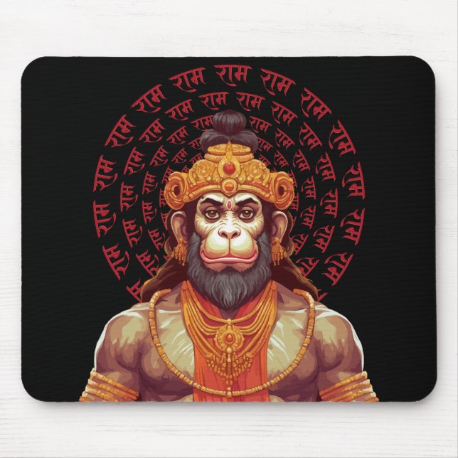 Alfombrilla De Ratón Hanuman Mousepad (Frente)