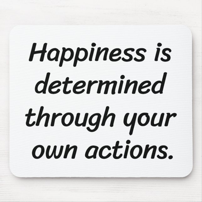 Alfombrilla De Ratón Happiness Mouse Pad (Frente)