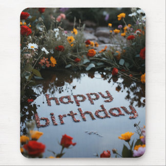Alfombrilla De Ratón Happy Birthday Mousepad