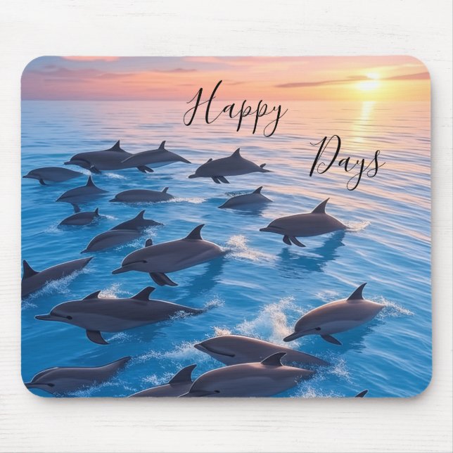 Alfombrilla de ratón Happy Days (Frente)