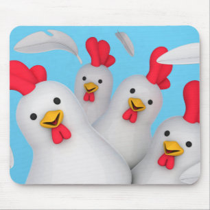 Alfombrilla De Ratón Happy hen clipart