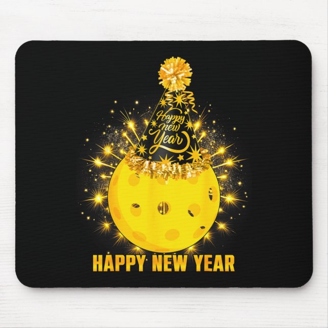 Alfombrilla De Ratón Happy New Year 2026 Ckleball Party Hat New Years E (Frente)
