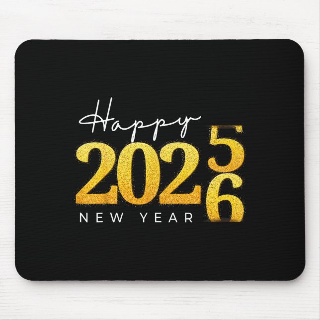 Alfombrilla De Ratón Happy New Year 2026 New Year's Eve Countdown Party (Frente)