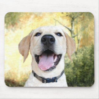 Alfombrilla De Ratón Happy Yellow Lab
