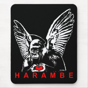 Alfombrilla De Ratón Harambe
