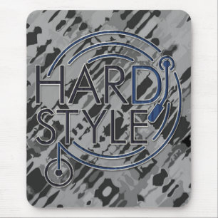 Alfombrilla De Ratón HARDSTYLE DJ - Diseño metalizado