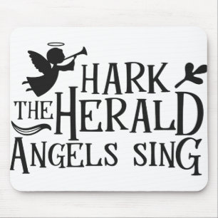 Alfombrilla De Ratón Hark the Herald Angel Sing