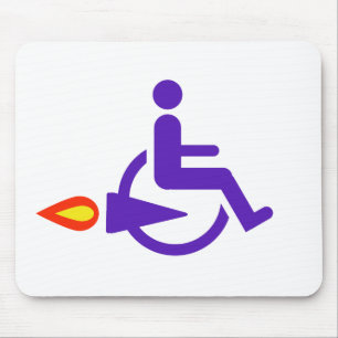 Alfombrilla De Ratón Harldy Handicapped