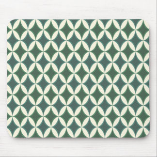 Alfombrilla De Ratón Harlequin Argyle Ocean Pattern