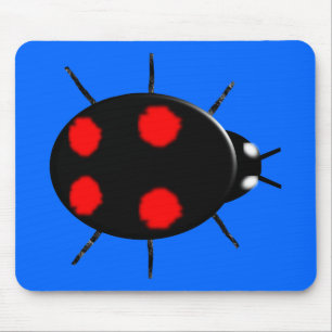 Alfombrilla De Ratón Harlequin Ladybird Mousepad