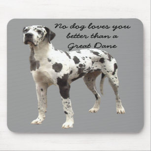 Alfombrilla De Ratón Harlequin Mousepad de great dane