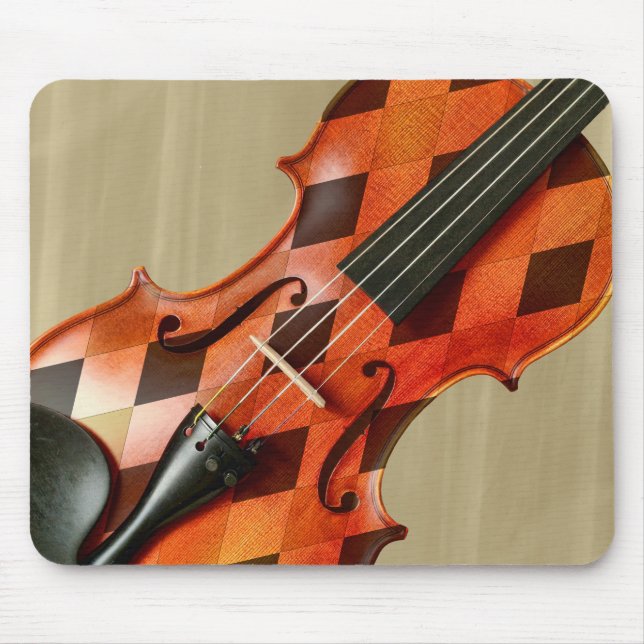 Alfombrilla De Ratón Harlequin Violin (Frente)
