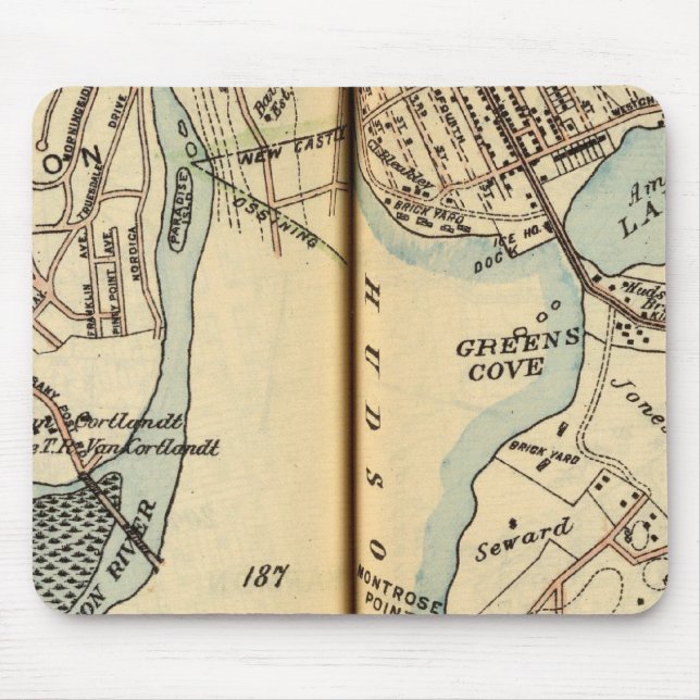 Alfombrilla De Ratón Harmon Park, Nueva York (Frente)