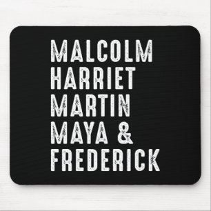Alfombrilla De Ratón Harriet Martin Maya Frederick Black Leaders