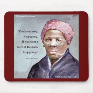 Alfombrilla De Ratón Harriet Tubman & cita