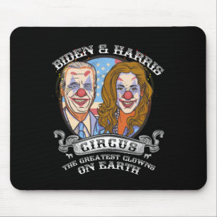 Alfombrilla De Ratón Harris Circus Greatest Clowers On Earth Anti Biden