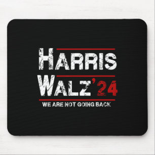 Alfombrilla De Ratón Harris Tim Walz 2024 No Volveremos Atrás Elección