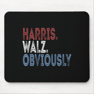 Alfombrilla De Ratón Harris Waltz 2024 Elecciones Kamala Harris Tim Wal