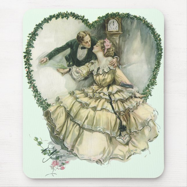 Alfombrilla De Ratón Harrison Fisher, Navidades y Groom (Frente)