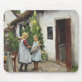 Alfombrilla De Ratón ¿Has Visto Mi Gatito? (por H.A. Brendekilde)