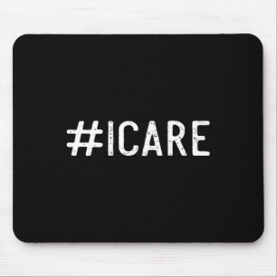 Alfombrilla De Ratón Hashtag ICARE Concienciación sobre la prevención d