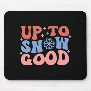 Alfombrilla De Ratón Hasta la nieve divertido diseño de invierno