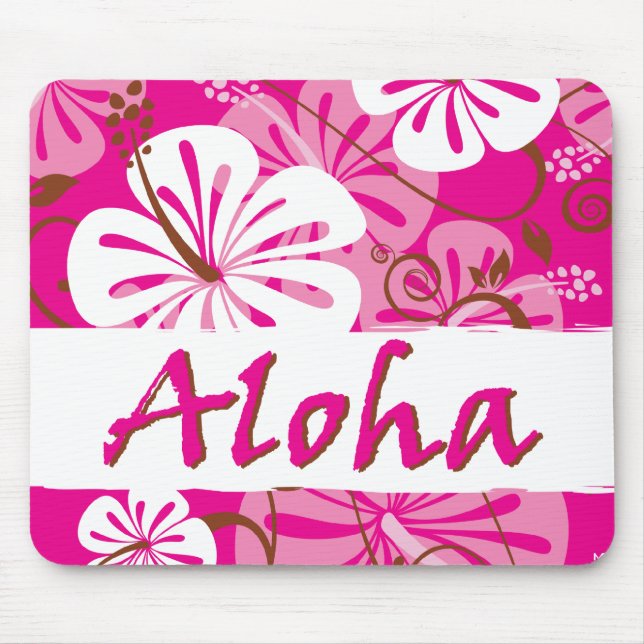 Alfombrilla De Ratón Hawaiana Mousepad de Hawaii (Frente)