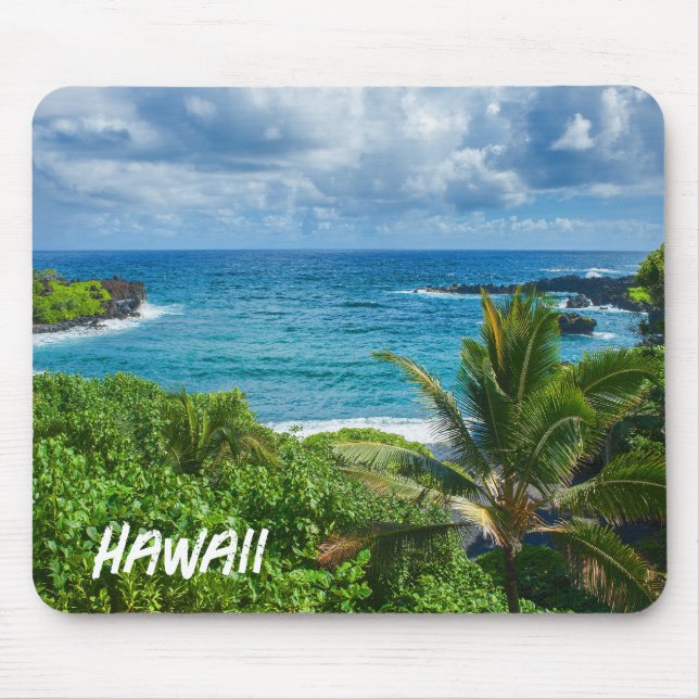 Alfombrilla De Ratón Hawaii Mouse Pad Tropical  (Frente)