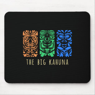 Alfombrilla De Ratón Hawaii Tiki Polinesia Gran Kahuna Surfer Retro Haw