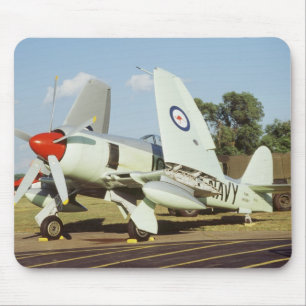 Alfombrilla De Ratón Hawker Sea Fury en CAF, ala de Minnesota, en el