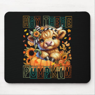 Alfombrilla De Ratón Hay Calabaza Estilo Retro Vaca Alta Para Caer
