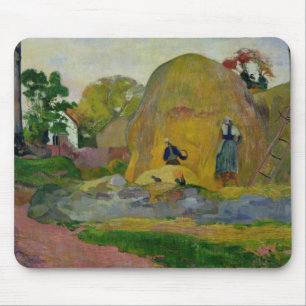 Alfombrilla De Ratón Haystacks amarillos de Paul Gauguin el  , o