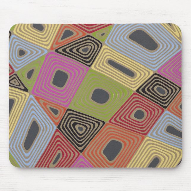 Alfombrilla De Ratón Haywire en Gray Mousepad (Frente)