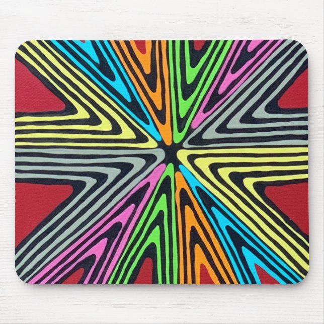 Alfombrilla De Ratón Haywire en Neon Mousepad (Frente)