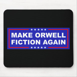 Alfombrilla De Ratón Haz De Nuevo Ficción a Orwell
