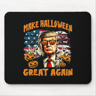 Alfombrilla De Ratón Haz de nuevo grande a Halloween Donald Trump Mar e