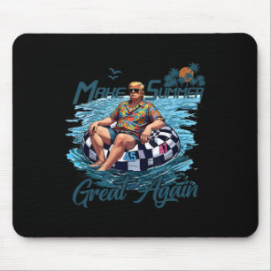 Alfombrilla De Ratón Haz De Nuevo Grande El Verano Trump Vacaciones Haw
