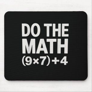 Alfombrilla De Ratón Haz Las Matemáticas 67 Meme Divertido Seis Siete H