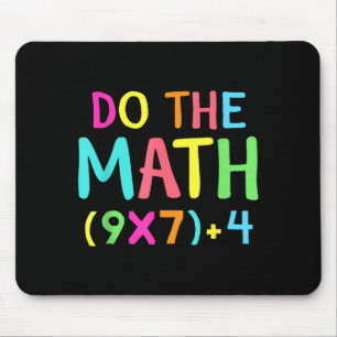 Alfombrilla De Ratón Haz Las Matemáticas 67 Meme Divertido Seis Siete H