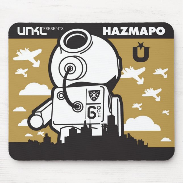 Alfombrilla De Ratón Haz Mousepad - Brown (Frente)