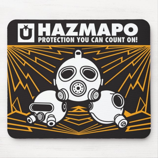 Alfombrilla De Ratón Haz Mousepad - naranja (Frente)