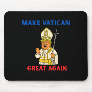 Alfombrilla De Ratón Haz que el Vaticano sea grande otra vez Funny Papa
