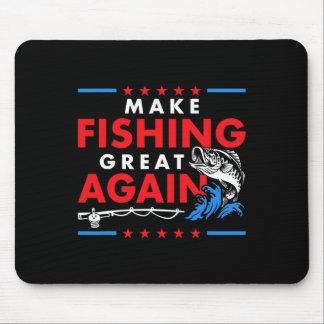 Alfombrilla De Ratón Haz Que La Pesca Sea Genial De Nuevo Funny Fisherm