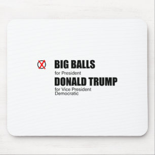 Alfombrilla De Ratón He votado por Big Doge D.o.e. _ Gran Presidente de