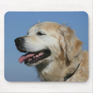 Alfombrilla De Ratón Headshot 4 del golden retriever