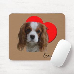 Alfombrilla De Ratón Heart Blenheim Cavalier King Charles Spaniel Love 