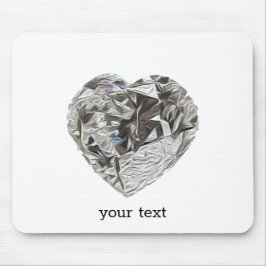 Alfombrilla De Ratón Heart Diamond
