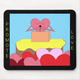 Alfombrilla De Ratón Heart Speaking About Love:
